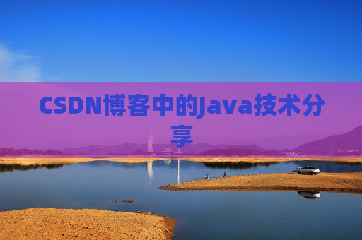 CSDN博客中的Java技术分享